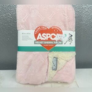 ASPCA Pink Puppy Blanket